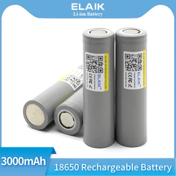 ELAIK 10ШТ 100% абсолютно новый оригинальный аккумулятор 3000 мАч 3,7 В разряда 20А аккумуляторная батарея