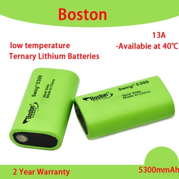 Новый Оригинальный аккумулятор для BOSTON POWER SWING 5300 5300 мАч 3,7 В Низкотемпературные топливные литиевые батареи 13A разряда