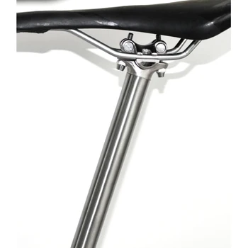 Велосипедный подседельный штырь из титанового сплава MTB/Дорожный велосипедный подседельный штырь 27.2/30.9/31.6* 350 мм