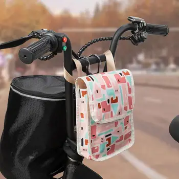 Велосипедная сумка Удобная Водонепроницаемая Двухслойная Передняя трубка для Руля, Велосипедная сумка для мобильного телефона, Принадлежности для верховой езды
