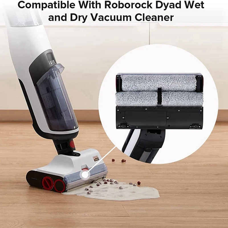 Набор сменных роликов 6X Для запасных частей пылесоса Roborock Dyad для влажной и сухой уборки