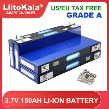 Liitokala 3,7 V 150Ah Литиевая батарея 4,2 V Блок Питания Для 3S 12V 24V Электромобиля Солнечный Ветер Большой Одиночный Класс A Без Налогов
